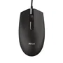 Trust TM-101 Ratón Óptico Ambidextro Negro